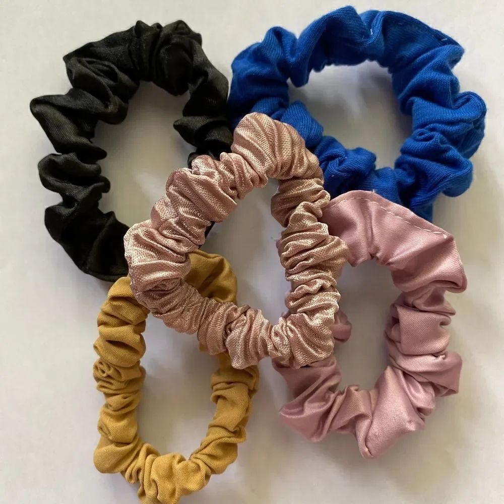 Set of 5 Scrunchies - Picture 2 of 2